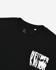 Warning Clothing - The Veil Boxy Fit 20s Graphic Tees Black & White