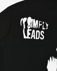 Warning Clothing - The Veil Boxy Fit 20s Graphic Tees Black & White