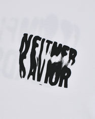 Warning Clothing - The Veil Boxy Fit 20s Graphic Tees Black & White