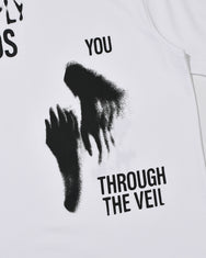 Warning Clothing - The Veil Boxy Fit 20s Graphic Tees Black & White