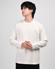 Warning Clothing - Filament Long Sleeve Plain 24s Tees | Black, Blue Sapphire, Heather Grey, Off White, Olive, Cream