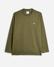 Warning Clothing - Filament Long Sleeve Plain 24s Tees | Black, Blue Sapphire, Heather Grey, Off White, Olive, Cream