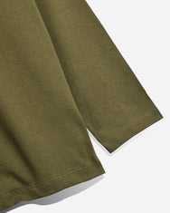 Warning Clothing - Filament Long Sleeve Plain 24s Tees | Black, Blue Sapphire, Heather Grey, Off White, Olive, Cream