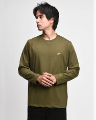 Warning Clothing - Filament Long Sleeve Plain 24s Tees | Black, Blue Sapphire, Heather Grey, Off White, Olive, Cream