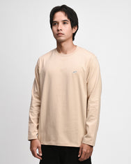 Warning Clothing - Filament Long Sleeve Plain 24s Tees | Black, Blue Sapphire, Heather Grey, Off White, Olive, Cream