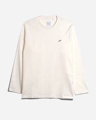 Warning Clothing - Filament Long Sleeve Plain 24s Tees | Black, Blue Sapphire, Heather Grey, Off White, Olive, Cream