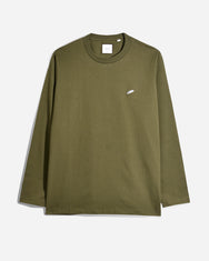 Warning Clothing - Filament Long Sleeve Plain 24s Tees | Black, Blue Sapphire, Heather Grey, Off White, Olive, Cream