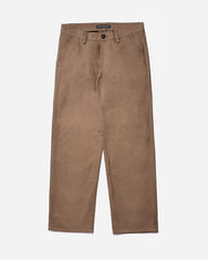 Warning Clothing - Decoton Loose Fit Straight Twill Chinos Hitam, Abu Tua, Army, Mocca, Cream