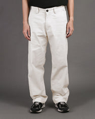 Warning Clothing - Decoton Loose Fit Straight Twill Chinos Hitam, Abu Tua, Army, Mocca, Cream