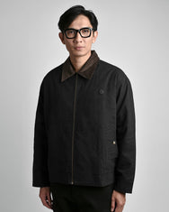 Warning Clothing - Elden Boxy Work Jaket Canvas Army