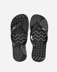 Warning Clothing - Whitche, Geome, Megadot Flip Flop Sandals