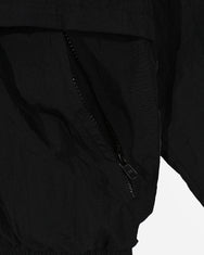 Warning Clothing - Graphite 1 Tracksuit Crinkle Jaket & Celana Sportwear Strip Black