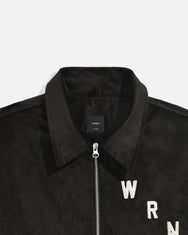 Warning Clothing - Risen Corduroy Work Jacket Dark Brown & Steel Blue