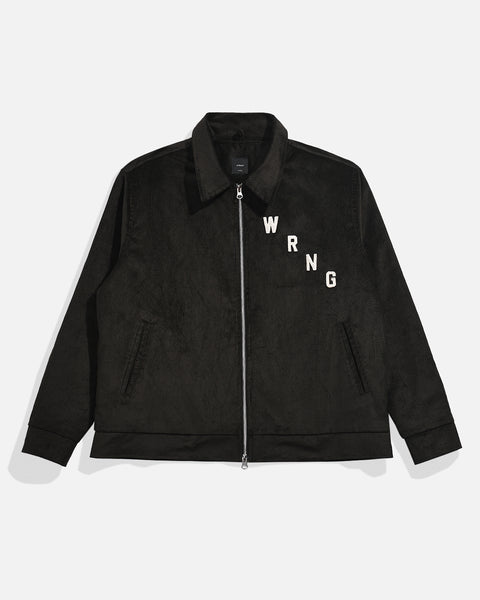 Warning Clothing - Risen Corduroy Work Jacket Dark Brown & Steel Blue