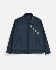 Warning Clothing - Risen Corduroy Work Jacket Dark Brown & Steel Blue