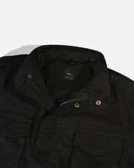Warning Clothing - Northampton Parka Jacket Black & Army