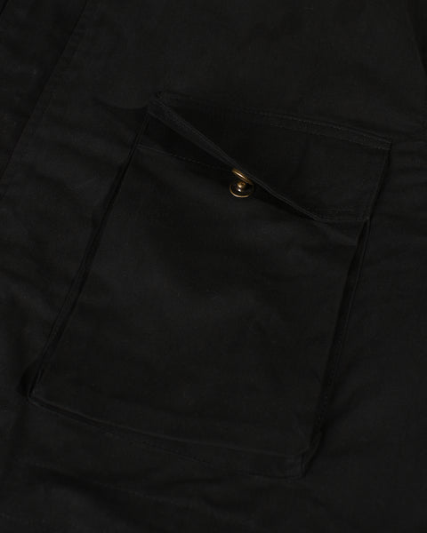 Warning Clothing - Northampton Parka Jacket Black & Army