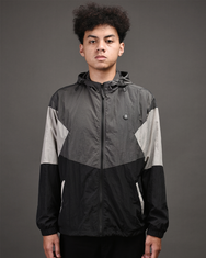 Warning Clothing -  Splitr Hooded Crinkle Jaket