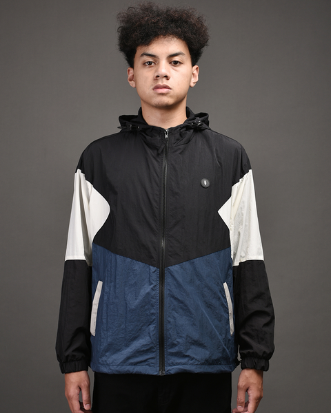 Warning Clothing -  Splitr Hooded Crinkle Jaket