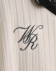 Warning Clothing - Mezzala Football Jersey Poloshirt | Black, Cream