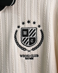 Warning Clothing - Mezzala Football Jersey Poloshirt | Black, Cream