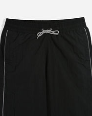 Warning Clothing - Graphite 1 Tracksuit Crinkle Jaket & Celana Sportwear Strip Black