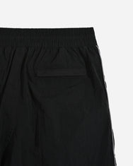 Warning Clothing - Graphite 1 Tracksuit Crinkle Jaket & Celana Sportwear Strip Black