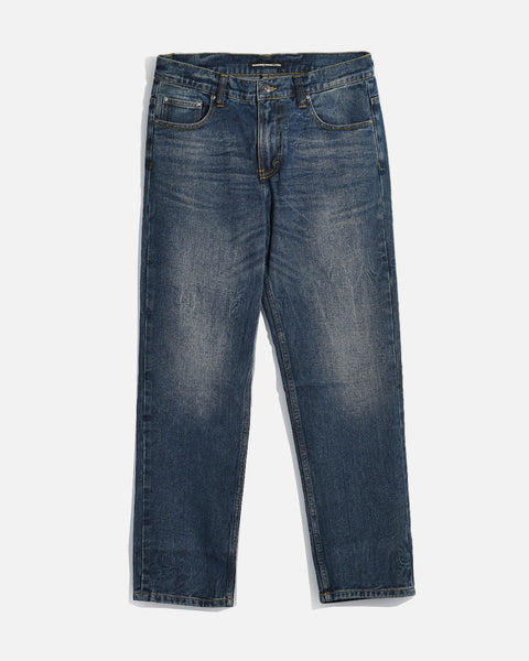 Warning Clothing - 1.408 Tapered Pants Mid Blue