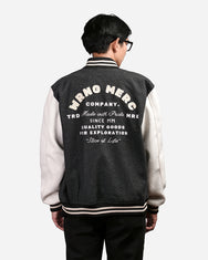 Warning Clothing - Pride Varsity Jacket Black & Brown