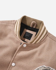 Warning Clothing - Pride Varsity Jacket Black & Brown
