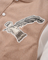 Warning Clothing - Pride Varsity Jacket Black & Brown