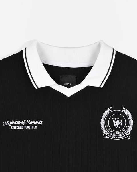 Warning Clothing - Calcio Football Jersey Poloshirt| Black, Navy, Red, Mocca
