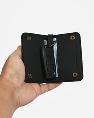 Warning Clothing - Raize Key Chain Wallet Black, Dark Brown