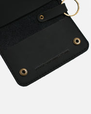 Warning Clothing - Raize Key Chain Wallet Black, Dark Brown
