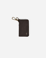 Warning Clothing - Raize Key Chain Wallet Black, Dark Brown