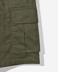 Warning Clothing - Decoton 2.437 - 2.440 Non Stretch Short Cargo Regular Fit | Black, Army, Mocca, Cream