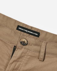 Warning Clothing - Decoton 2.437 - 2.440 Non Stretch Short Cargo Regular Fit | Black, Army, Mocca, Cream