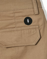 Warning Clothing - Decoton 2.437 - 2.440 Non Stretch Short Cargo Regular Fit | Black, Army, Mocca, Cream