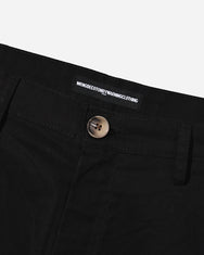 Warning Clothing - Decoton 2.437 - 2.440 Non Stretch Short Cargo Regular Fit | Black, Army, Mocca, Cream