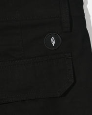 Warning Clothing - Decoton 2.437 - 2.440 Non Stretch Short Cargo Regular Fit | Black, Army, Mocca, Cream