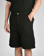 Warning Clothing - Decoton 2.437 - 2.440 Non Stretch Short Cargo Regular Fit | Black, Army, Mocca, Cream