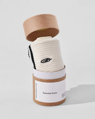 Warning Clothing - Twosteps Essential Socks | Black, Heather Grey, Off white, Cream
