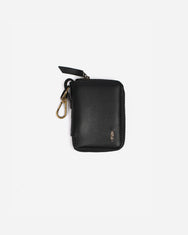 Warning Clothing - Vault Zip Black, Dark Brown | Zipper Keychain Wallet