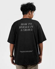 Warning Behave 1 Oversize Tees