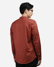 Warning Heap 2 Mandarin Collar Shirt