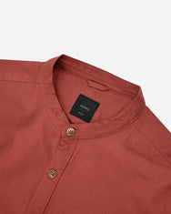 Warning Heap 2 Mandarin Collar Shirt
