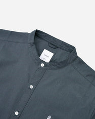 Warning Tenkara 5 Mandarin Collar Shirt