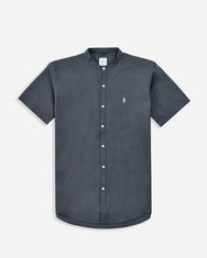 Warning Tenkara 5 Mandarin Collar Shirt
