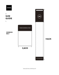 Warning Rejection 1 Webbing Belt